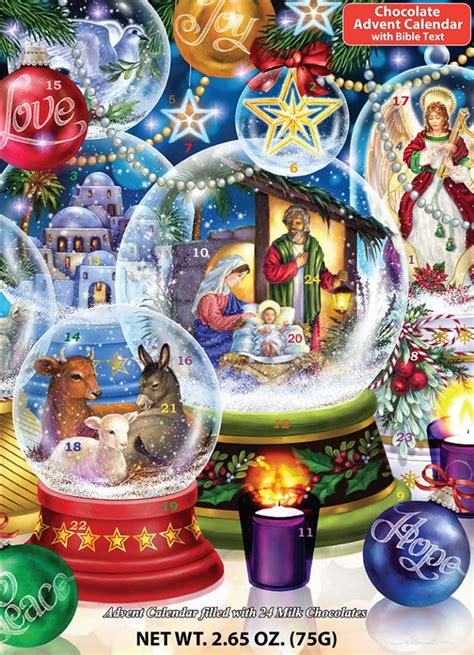 Advent Calendars & Snow Globes .